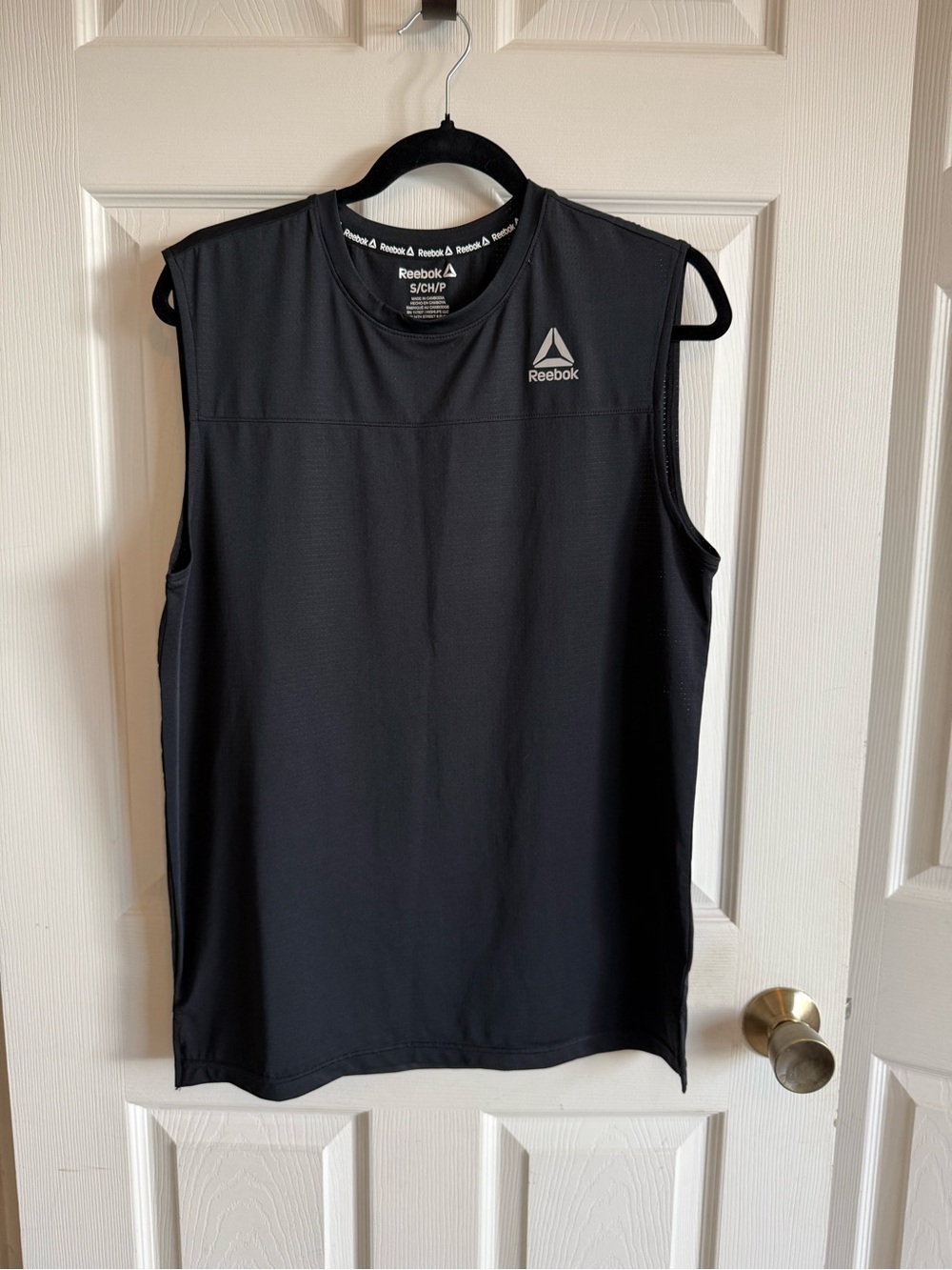 Reebok Men’s Black Performance Sleeveless Tank Top